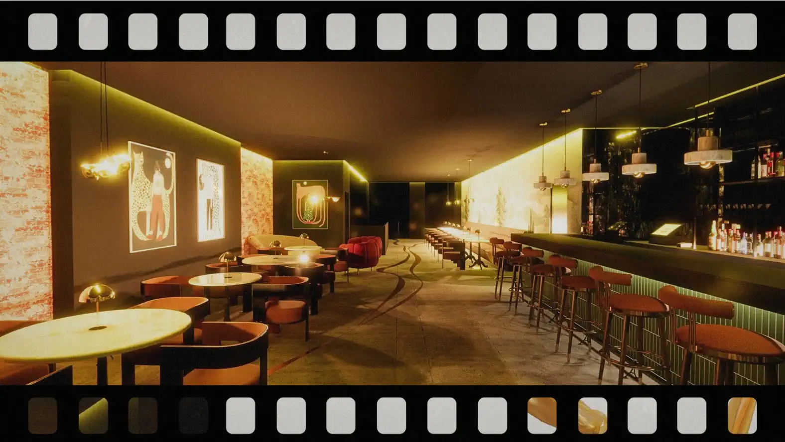 Casa Thirteen dining room render