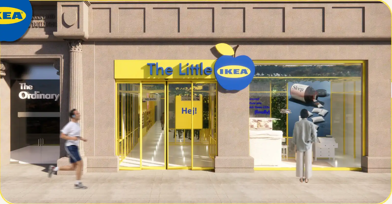 The Little IKEA storefront render